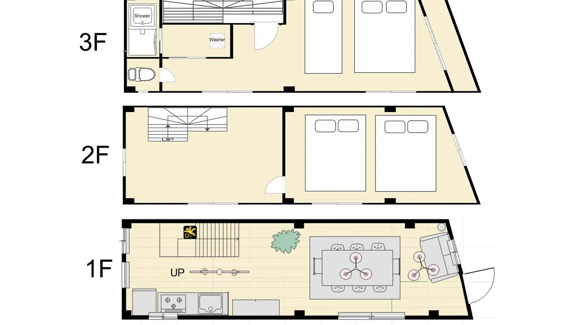 Apartmán Tokyo Oasis Heiwajima